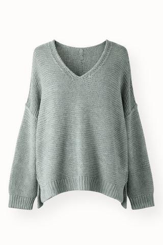 Flena peysa ljós græn