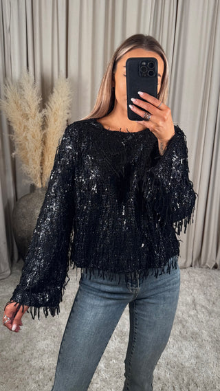 Tina pallíettubolur