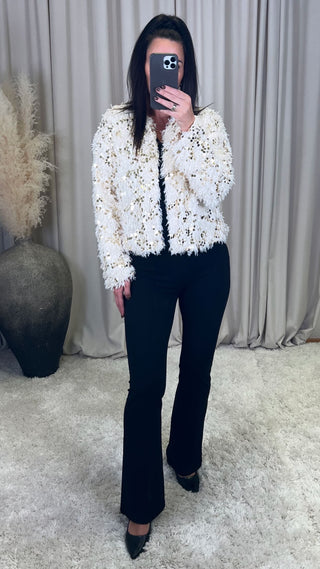 Aia peysu jakki ljós