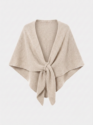 Vienna prjóna sjal beige.
