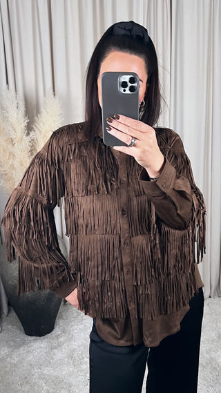 Cove Skyrta ljós brún