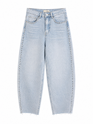 Hanna gallabuxur með stud detail