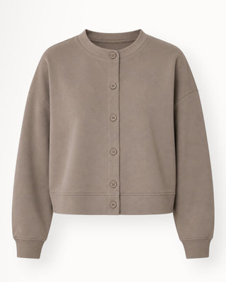 Oriana jogging peysa/jakki beige.