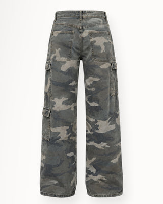 Lajo army- cargo gallabuxur tall